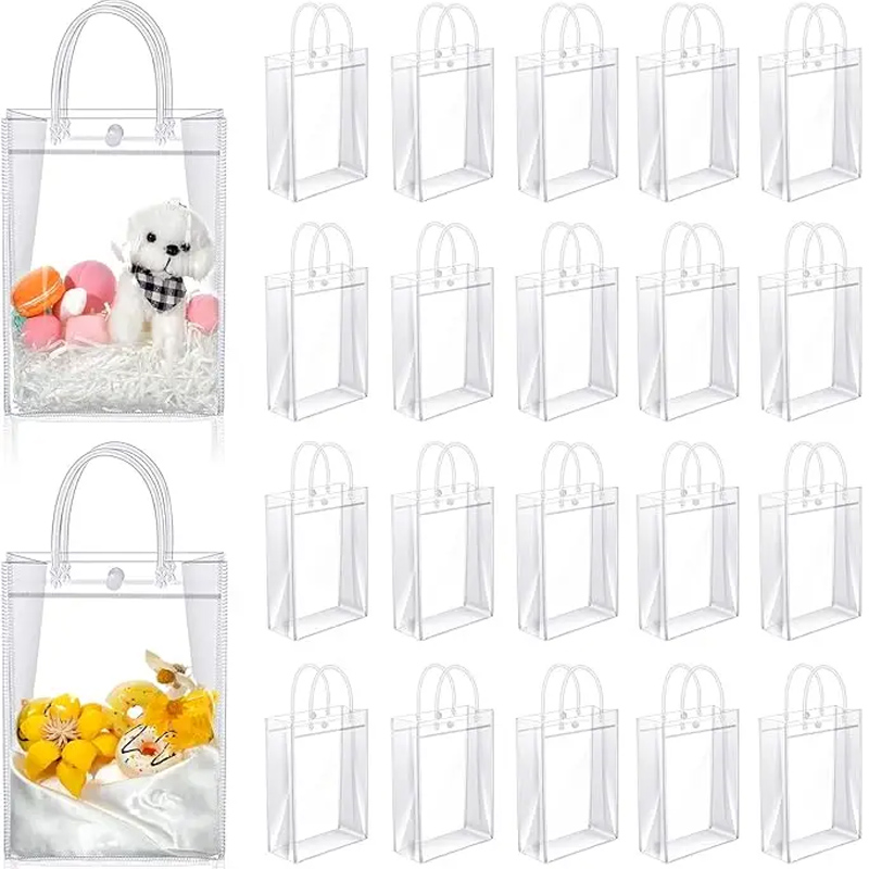 Прозрачный ПВХ подарок сумки с – обзор и цена Event Party Shop