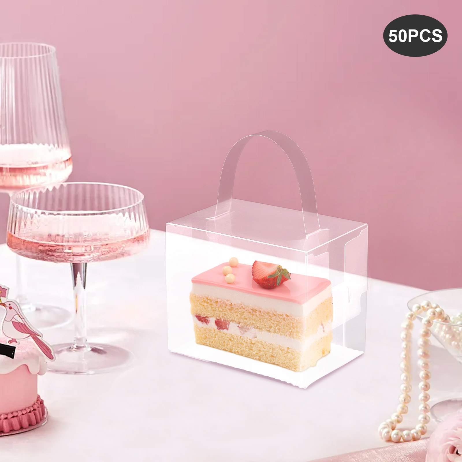 Набор из 50 прозрачных коробок – обзор и цена Event Party Box
