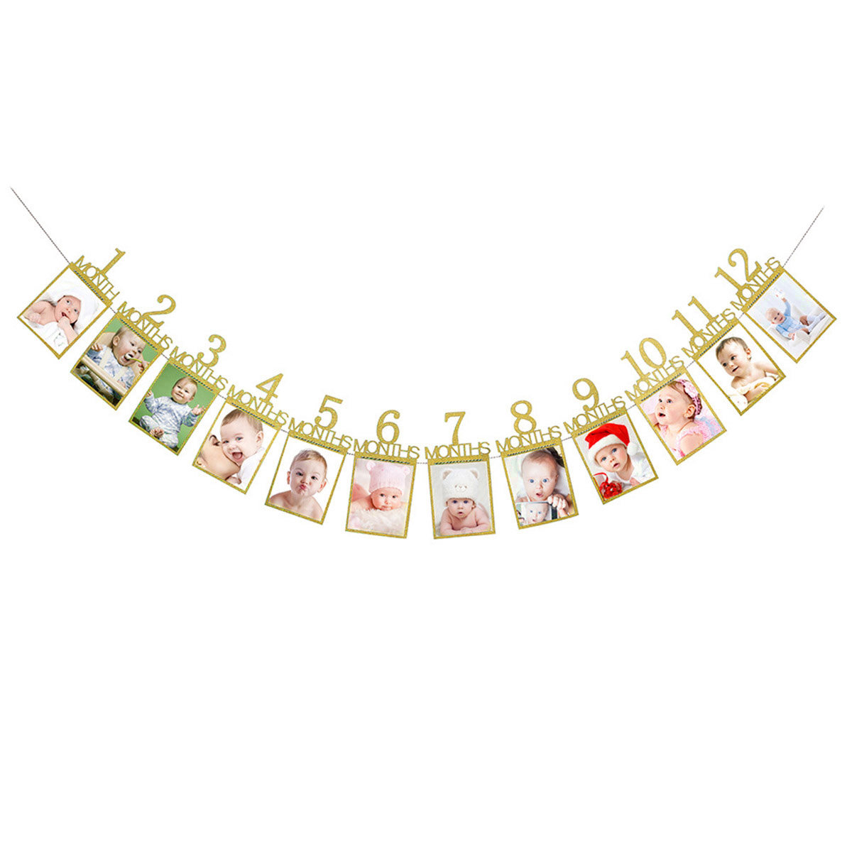 Золотой баннер на день рождени – обзор и цена Party Banner Gold