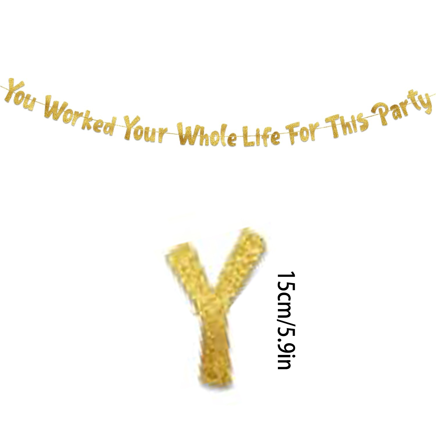 Декорации для вечеринки по слу – обзор и цена Party Banner Gold